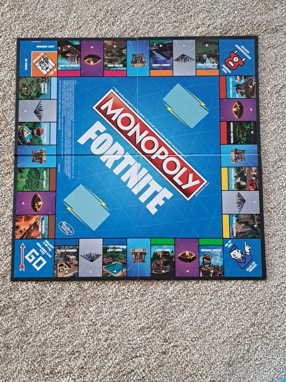 Monopoloy Fortnite Board Game Complete Game English French Edition Hasbro - Picture 2 of 11